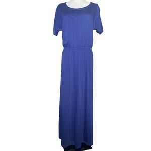 Wool& Wooland Marin Maxi Dress Merino Wool Blend Lightweight Pockets